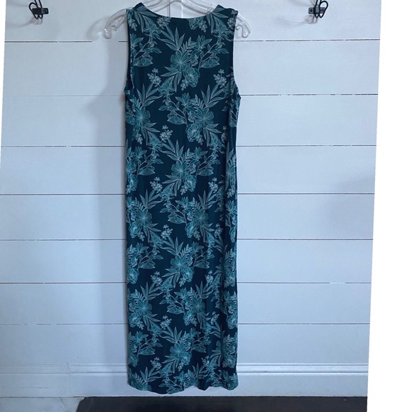 J. Jill Wearever Collection Sleeveless Floral Maxi Dress - S EUC - Picture 6 of 13